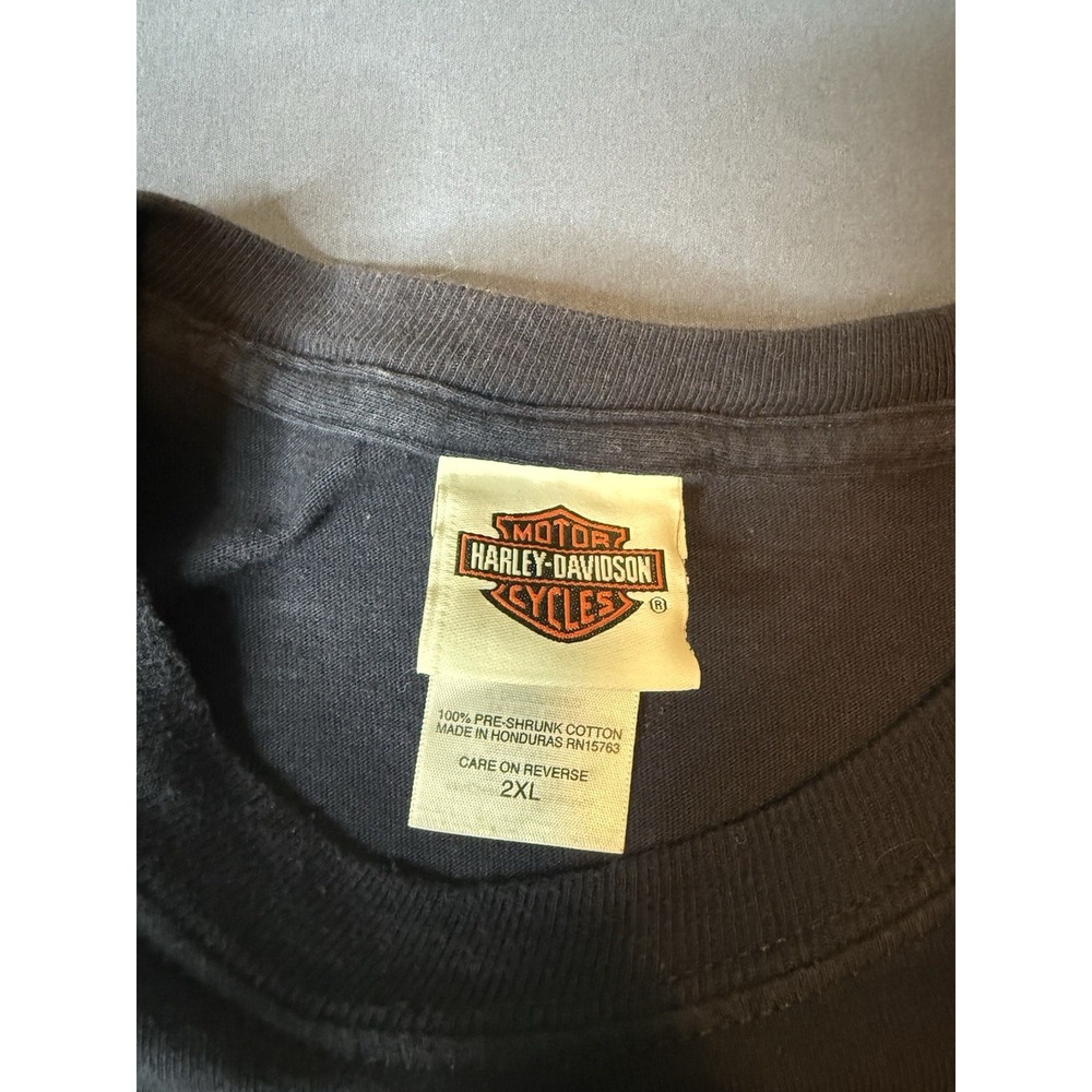 2012 Harley-Davidson Hear the Call Eagle T-Shirt Men's 2XL Charleston SC - Picture 3 of 4